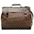 Louis Vuitton Brown Damier Ebene West End PM Leather Cloth Pony-style calfskin  ref.1343666