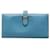 Hermès Carteira Hermes Blue Epsom Bearn Azul Couro Bezerro-como bezerro  ref.1343739