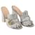 Marmont GUCCI  Heels EU 38 leather Silvery  ref.1344453