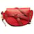 LOEWE Mini sac Gate en cuir rouge Veau façon poulain  ref.1345184