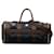 Hermès Blue Nylon Pet Carrier Dark brown Cloth  ref.1345206