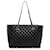 Chanel Black CC Charm Quilted Lambskin Leather Tote  ref.1345242