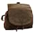 CHANEL COCO Mark Backpack Suede Brown CC Auth bs13597  ref.1345336