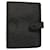 LOUIS VUITTON Epi Agenda MM Day Planner Cover Black R20042 LV Auth 70718 Leather  ref.1345429