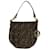 FENDI Zucca Canvas mini Hand Bag Brown Auth yk11776 Cloth  ref.1345465