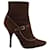 Louis Vuitton Leather boots Brown  ref.1346567