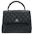 Chanel Coco Handle Black Leather  ref.1346598