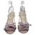 Autre Marque Sandalen aus Terciopelo Morado Lila Samt  ref.1346791