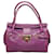 Jimmy Choo Sac de Hombro Morado de Cuero Cuir  ref.1346811