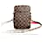 Louis Vuitton Bolsa de ombro de lona Amazon N48074 Em uma boa condição  ref.1347092