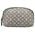Bolsa de toucador de lona cosmética Louis Vuitton Pochette M40376 Em uma boa condição  ref.1347112