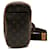 Louis Vuitton Pochette Gange Canvas Belt Bag M51870 in good condition Cloth  ref.1347189