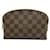 Louis Vuitton Pochette Cosmetic PM Bolsa de toucador de lona N47516 Em uma boa condição  ref.1347221