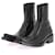 BALENCIAGA  Boots T.eu 40 leather Black  ref.1347283