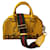 Bolsa de viagem Gucci X Adidas Amarelo Couro  ref.1347493