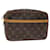 Louis Vuitton Monogram Compiegne 23 Pochette M51847 Auth ar LV11708 Toile Monogramme  ref.1347502