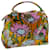 FENDI Mini Peek A Boo Hand Bag Velor 2way Multicolor Auth ar11754A Multiple colors  ref.1347505