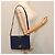 GUCCI Borsa a tracolla in tela GG Navy Nero Auth yk11772 Blu navy - vista 21