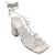 Gianvito Rossi White Lace Up Leather Sandals  ref.1347664