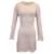 Reformation Pesca Open Knit Dress in Cream Cotton White  ref.1347740