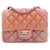 Chanel Pink Mini Square Ombre Iridescent Lambskin Flap Leather  ref.1347808