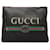 Gucci Bolsa clutch com logotipo Gucci em couro preto Bezerro-como bezerro  ref.1347830