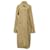 Burberry – Übergroßer, langer Trenchcoat aus beiger Baumwolle Braun  ref.1347883