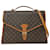 Louis Vuitton Beverly GM Briefcase Bag in Brown Coated Canvas Cloth  ref.1347886