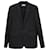 Saint Laurent Checkered Blazer in Black Wool  ref.1347887