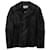 Saint Laurent Double-Breasted Jacket in Black Goat Hide Fur  ref.1347898