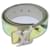 Cintura LOUIS VUITTON Prism Ceinture a forma di LV 44.1""Argento M0219Autorizzazione ULV 71237UN  ref.1348040