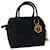 Christian Dior Canage Hand Bag Nylon Black Auth 71563  ref.1348051