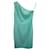 Michael Kors One Shoulder Dress in Teal Polyester Green  ref.1348134