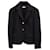 Blazer Altuzarra de botonadura sencilla en lana negra Negro  ref.1348153