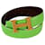 Hermès Green Constance Reversible Belt Leather Pony-style calfskin  ref.1348231