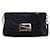 Fendi Black Zucca Mia Flap Crossbody Bag Cloth Cloth  ref.1348237