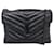 Yves Saint Laurent SAC A MAIN SAINT LAURENT LOULOU MEDIUM SO BLACK BANDOULIERE HAND BAG PURSE Cuir Noir  ref.1348327