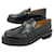 NEW CHRISTIAN DIOR BOY SHOES KDB MOCCASINS759aca 36.5 LEATHER LOAFERS Black  ref.1348329