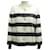 CHANEL P JACKET47447W05444 Couro e Seda 40 M BOTÕES COM LOGOTIPO BRANCOS E AZUIS  ref.1348360