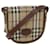 Autre Marque Burberrys Nova Check Shoulder Bag PVC Brown Auth yk11759  ref.1348499