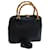 GUCCI Bamboo Hand Bag Leather 2way Black Auth 71310  ref.1348546