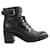 Free Lance Leather Lace-up Boots Black  ref.1348634