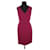 Dior Vestido de lã Bordeaux  ref.1348643