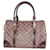 Louis Vuitton Damier Ebene Berkeley Bag Golden Leather  ref.1348684
