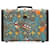 Gucci x Disney Medium GG Supreme Donald Duck Savoy Suitcase Brown Leather  ref.1348908