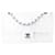 Chanel Sac à rabat doublé classique en métal arc-en-ciel blanc Cuir  ref.1349068