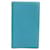 Copertina dell'agenda Hermès Blu Pelle  ref.1349341