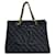 Timeless Chanel Logo CC Black Leather  ref.1349419