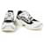 Sergio rossi leather sneakers Multiple colors Fur  ref.1349564