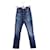 Golden Goose Jeans slim in cotone Blu  ref.1349585